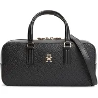 Tommy Hilfiger TH DAILY CROSSOVER MONO : Sac bandoulière pour femmes, couleur noire. Taille : UNIQUE