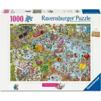 Ravensburger Legpuzzel Holiday Resort 3 : La piscine, 1000e.