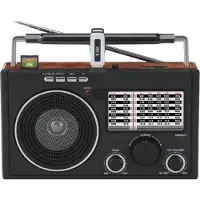 Datel Radio Frisky RD-70 (AM, FM), Radio, Marron