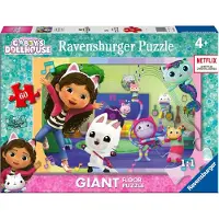 Ravensburger , Puzzle de 60 pièces La maison de poupée de Gabby, Multicolore