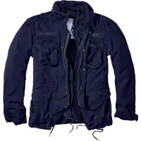 Brandit Veste mi-saison 'Giant' bleu / bleu marine