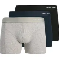 Jack & Jones Boxers 'JACGabriel' bleu marine / gris chiné / noir