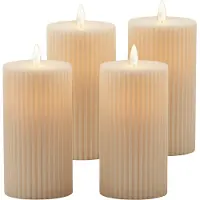 Relaxdays 4x bougies (4x)