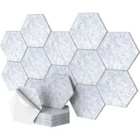 Relaxdays Panneaux acoustiques (1 pcs), Acoustique intérieure, Gris