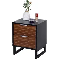 Relaxdays Table de nuit (40 x 33 x 50 cm)