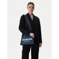 Moschino Love sac à main en coton bleu JC4055PP1