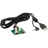 ACV Cable de remplacement USB AUX compatible avec Kia 06-15 voir liste