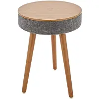 AVCOM Speaker Table with Bluetooth Oak