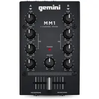 Gemini MM1 Two-Channel Compact Mixer