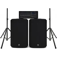 SubZero SZPA-815 300W 15" PA System with Stands