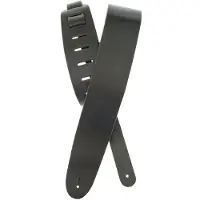 Daddario 25bl00 - Sangle Guitare En Cuir Basique - Noire