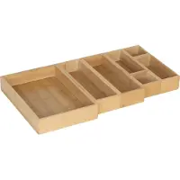 Relaxdays 7-teiliges Schubladen Ordnungssystem (28 cm)