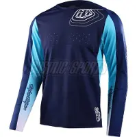 Troy Lee Designs Sprint Long Sleeve Enduro Jersey Bleu S Homme