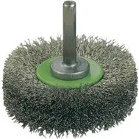 Osborn Brosse ronde Rouille 6mm 80mm ondulée