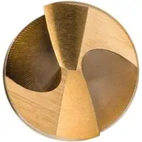 DORMER Foret hélicoïdal DIN 338 type N A002 Ø nominal 7,3 mm HSS rectifié TiN Queue cylindrique 4XD Droite (7,3 mm)