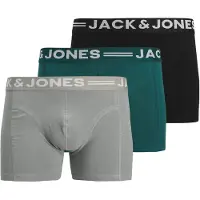 Jack & Jones Sense Trunk Boxershorts Hommes (lot de 3)