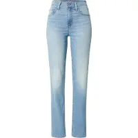 Levi's Jean '724 High Rise Straight Jeans' bleu denim