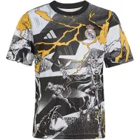 Adidas Real Madrid Enfant - Jerseys/Réplicas, Blanc - Taille 159 - 164 CM - Poly Mesh
