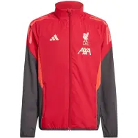 Adidas Veste de sport 'FC Liverpool Tiro 25 Competition' anthracite / rouge / rouge orangé / blanc