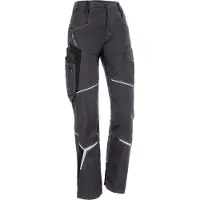 Kübler Pantalon de travail pour femmes BODYFORCE, anthracite / noir, taille de confection FR : 40 (40)