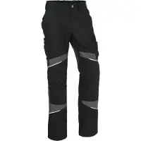 Kübler Pantalon Activiq Cotton+ Noir/Anthracite 27 (27)