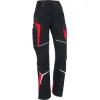 Kübler Pantalon femme BODYFORCE noir/rouge moyen Forme 2325 Taille 54 (54)