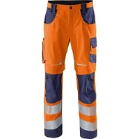 Kübler Pantalon REFLECTIQ PSA 2 orange vif/bleu foncé Forme 2207 Taille 31K (31)