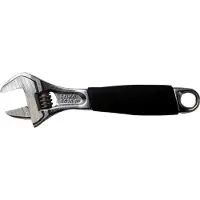 Bahco Ergo Center Knurled With Rubber Handle And Chrome Finish Pliers 20 Mm 158 Mm Adjustable Wrench Argenté