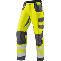 Kübler Pantalon d'été jaune/anthracite taille 27 (27)
