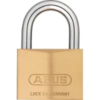 Magni Cadenas ABUS laiton 85/60 gl.-2703 - à fermeture identique - pour portes de caves, remises, etc.