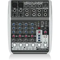 Behringer XENYX QX602MP3 6-Input Mixer with MP3 Player