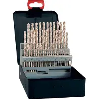Magni Jeu de forets hélicoïdaux DIN338 HSS rectifiés type N 1-10mm FORTIS (10.0 mm)