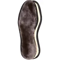 Sonstiges Semelle en agneau castor, taille 41, Semelles, Marron