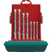 Heller Jeu de marteaux perforateurs en carbure 7t (10 mm, 12 mm, 5 mm, 6 mm, 8 mm)
