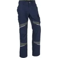Kübler Pantalon Activiq Cotton+ Bleu foncé/Anthracite 25 (25)