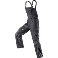 Kübler Pulsschlag Latzhose Anthrazit/Schwarz 40 (40)