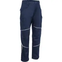 Kübler Pantalon femme ICONIQ bleu foncé/anthracite Forme 2540 Taille 38 (38)