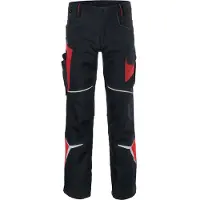 Kübler Pantalon BODYFORCE noir/rouge moyen Forme 2225 Taille 30 (30)