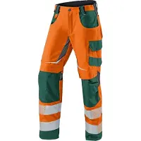 Kübler Pantalon d'été REFLECTIQ PSA 2 orange vif/vert mousse Forme 2407 Taille 31 (31)