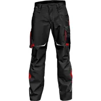 Kübler Pantalon Pulsschlag noir/rouge moyen 40 (40)