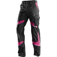 Kuebler Pantalon femme Activiq, noir/rose, taille 52 (52)