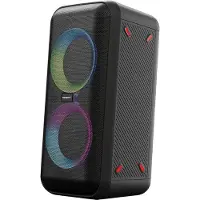 Ferguson Regent Power Audio 400BT RGB Haut-parleur Bluetooth 60W avec radio FM, USB, AUX, DSP, entrée micro & guitare, LED RGB, portable, batterie, Fer