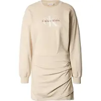 Calvin Klein Jeans Robe écru / rouge / blanc