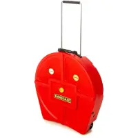 Hardcase 9 Cymbal Case with Dividers 22" Red