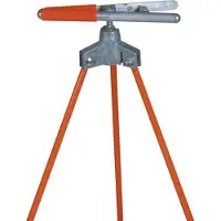 Dewepro Trépied à barre d'alignement 1m avec tête à rotule (Métal)