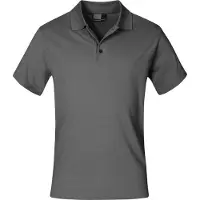 Promodoro Polo Superior pour homme, Gris acier, XXL