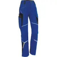 Kübler Pantalon de travail pour femmes BODYFORCE, bleu corbeau / noir, taille de confection FR : 38 (38)