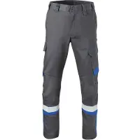 Havep Pantalon, 80340 taille 62, gris charbon/bleu (62)