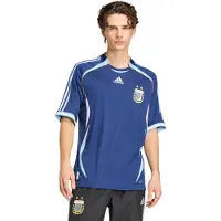 Adidas Maillot 'Argentinien 2006' bleu marine / bleu clair / jaune / blanc