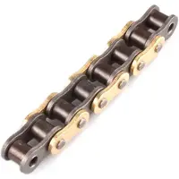 DC AFAM Chaîne à rouleaux AFAM A428R1-G/140C Chaîne ouverte avec serrure à clipser